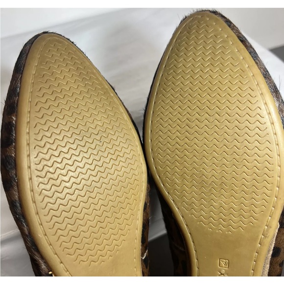 Sperry Top-Sider Womens Leopard Print Faux Fur Slip on Loafers STS90398 Sz 9 - Picture 13 of 14